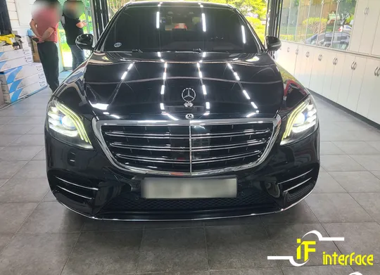 Mercedes-Benz S-Class W222 dash cam review