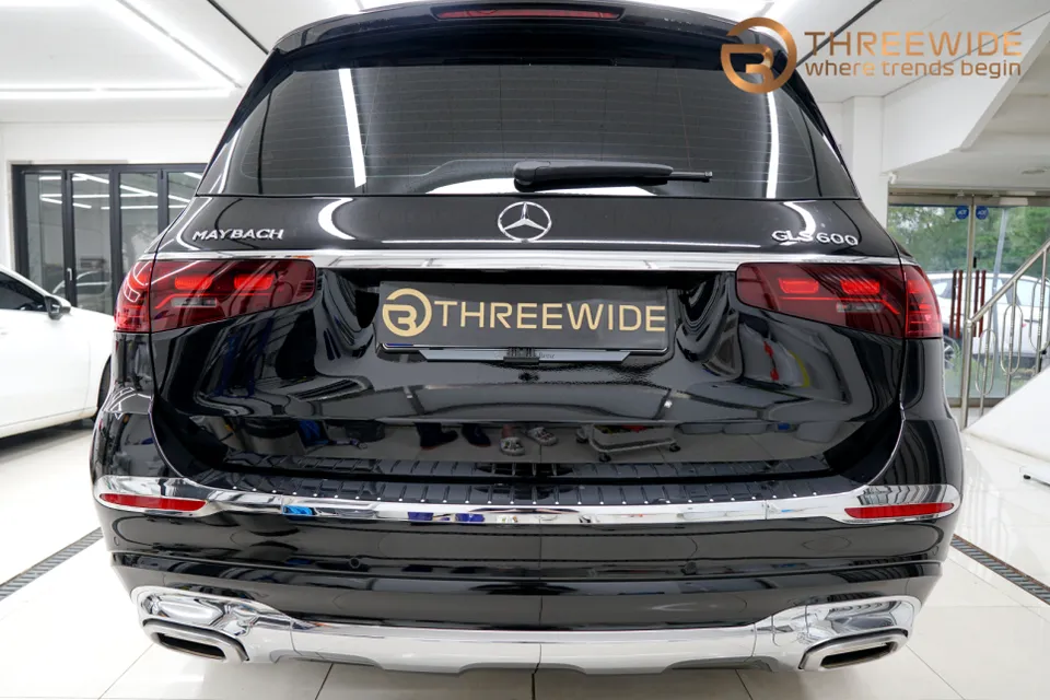 Mercedes-Benz GLS Maybachのカーラッピング事例 施工写真 1-1