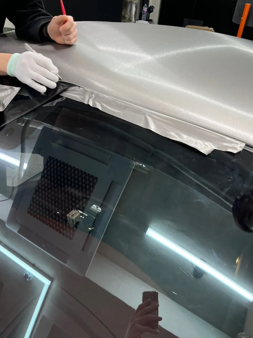 Rolls-Royce Wraithのカーラッピング事例 施工写真 4