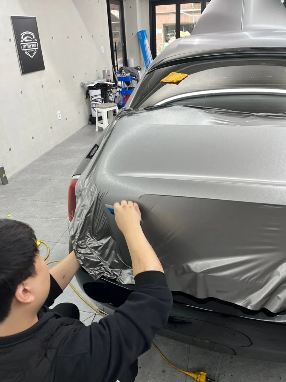 Rolls-Royce Wraithのカーラッピング事例 施工写真 5