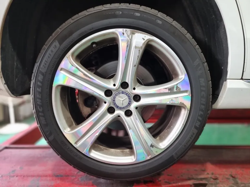 Mercedes-Benz E-Class W213 wheel repair - Mercedes-Benz E-Class W213 Wheel Repair & Painting Review photo 4