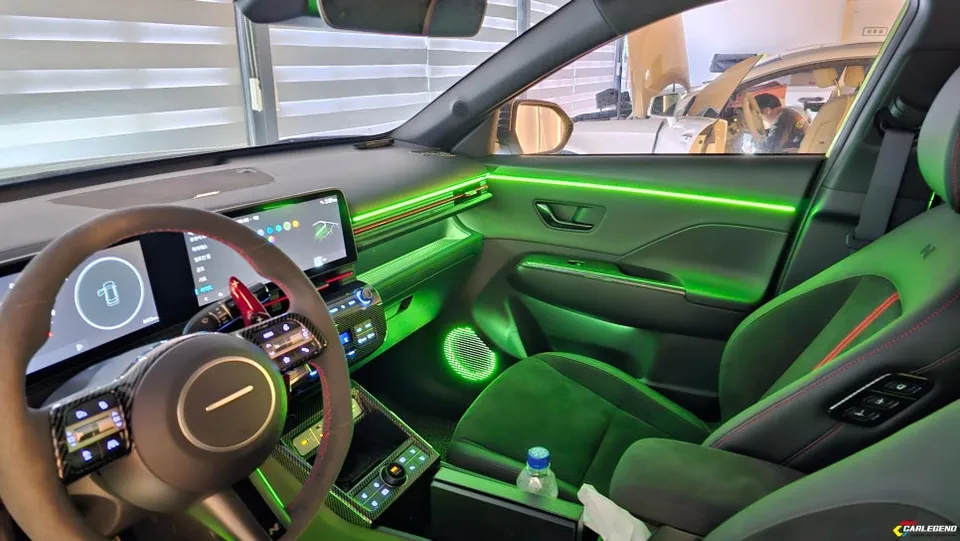 Hyundai Kona SX2 ambient lighting - Hyundai Kona Ambient Lighting Review — Seamless Integration photo 4