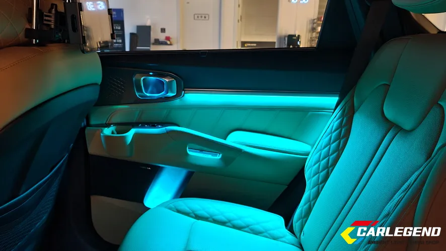 Kia Sorento MQ4 ambient lighting - Kia Sorento MQ4 Ambient Lighting Review: Cost & Results photo 6