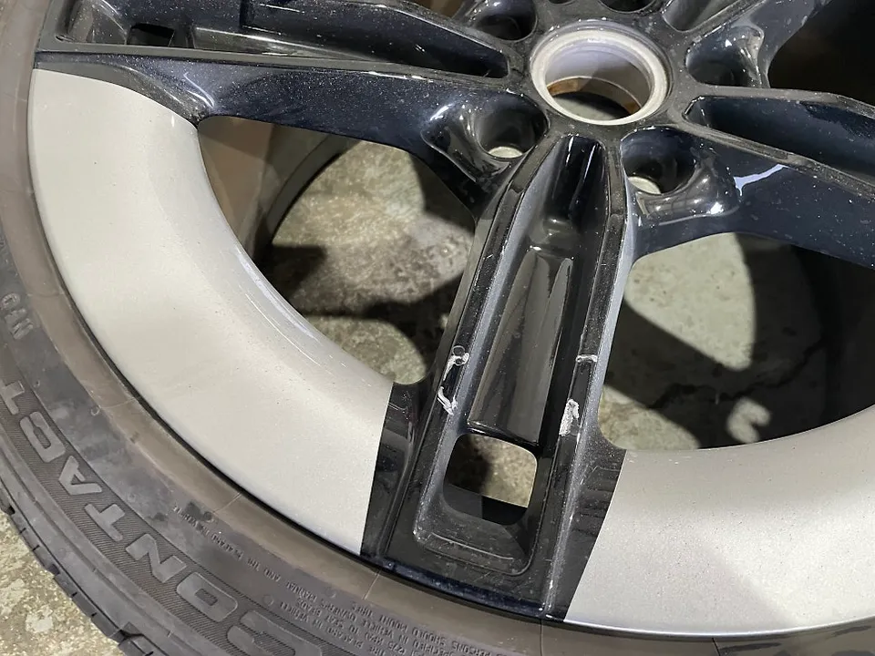 Porsche Taycan wheel repair - Porsche Taycan Wheel Repair & Painting Review photo 4