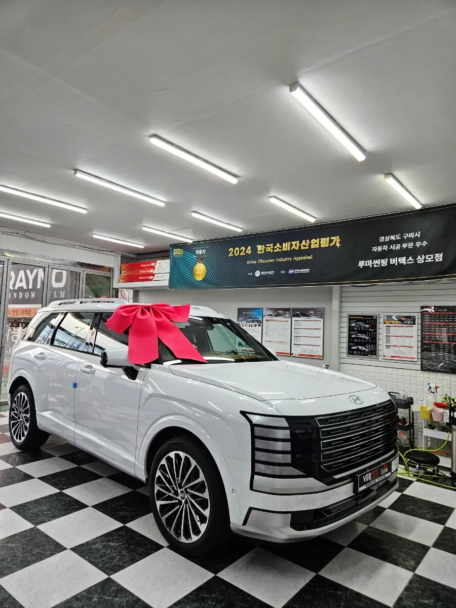 Hyundai Palisadeのカーフィルム施工事例｜費用目安・仕上がり 施工写真 3