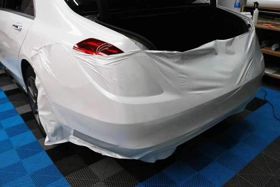 Mercedes-Benz S-Classのカーラッピング事例｜費用目安・仕上がり 施工写真 3-2