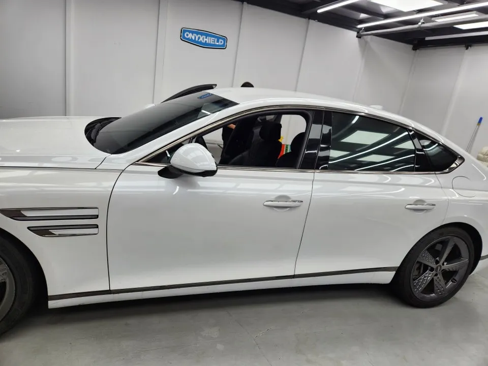 Genesis G80 PPF施工事例|費用目安と仕上がり 施工写真 1-3