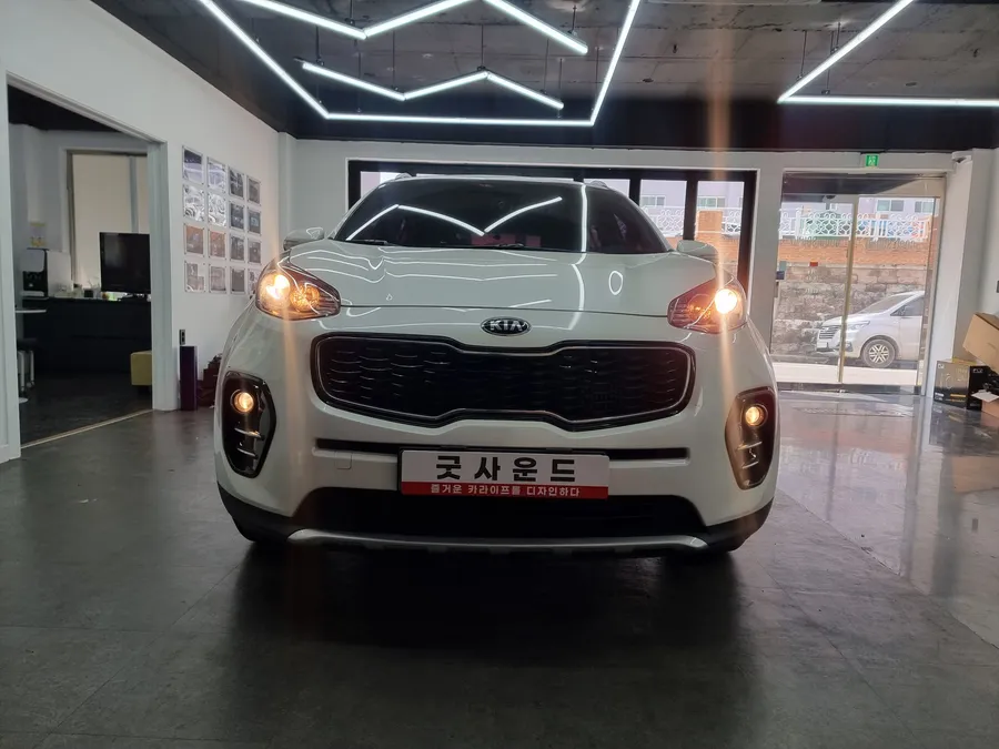 Kia Sportage QL android head unit installation result