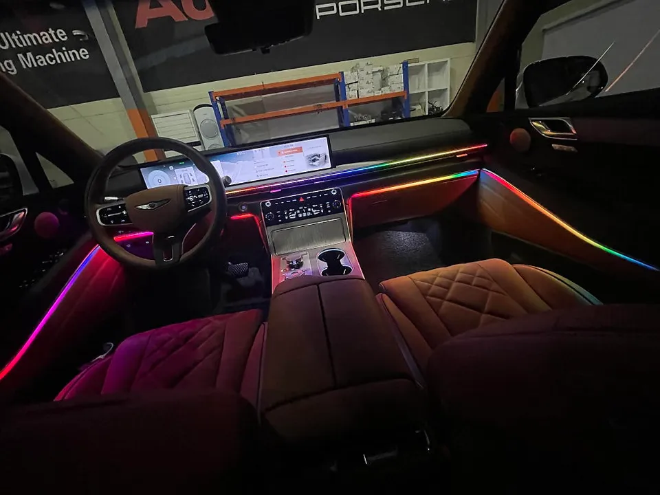 Genesis GV80 Facelift ambient lighting - Genesis GV80 Facelift Ambient Lighting Review — Cost & Features photo 3