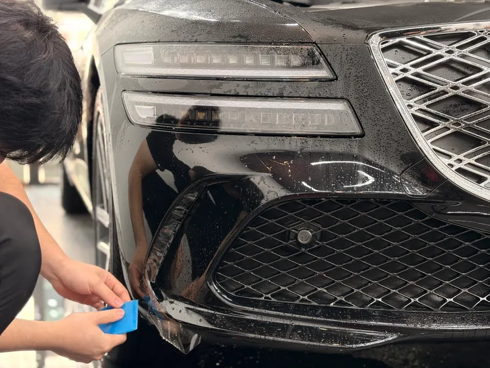 Genesis G90 PPF施工事例|費用目安と仕上がり 施工写真 3-3
