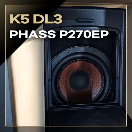 Kia K5 DL3のカーオーディオ施工事例 写真
