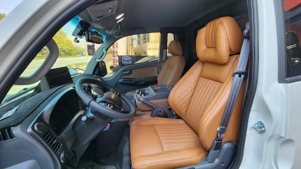Kia Bongo 3 interior customization installation result