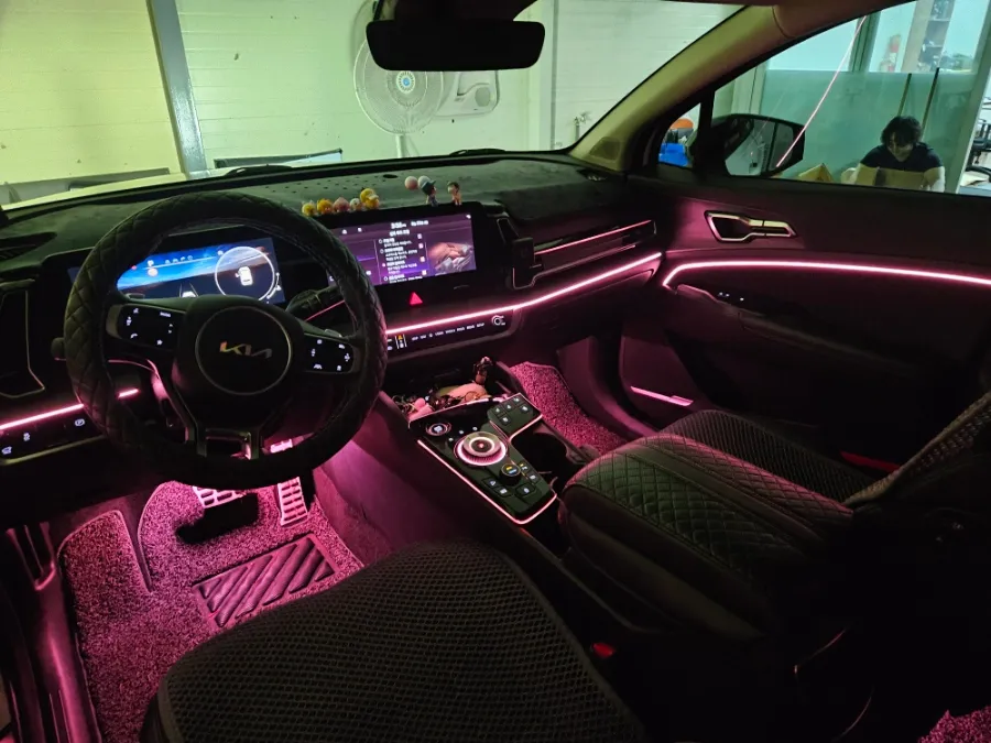 Kia Sportage NQ5 ambient lighting - Kia Sportage NQ5 Ambient Lighting Review: Cost & Results photo 3