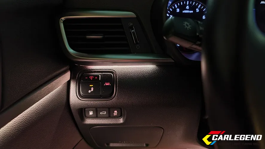 Kia K5 DL3 ambient lighting - Kia K5 DL3 Ambient Lighting Review — Cost & Results photo 4