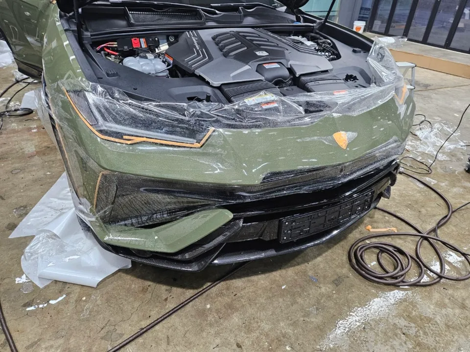 Lamborghini Urus PPF施工事例|韓国での実例紹介 施工写真 3-2