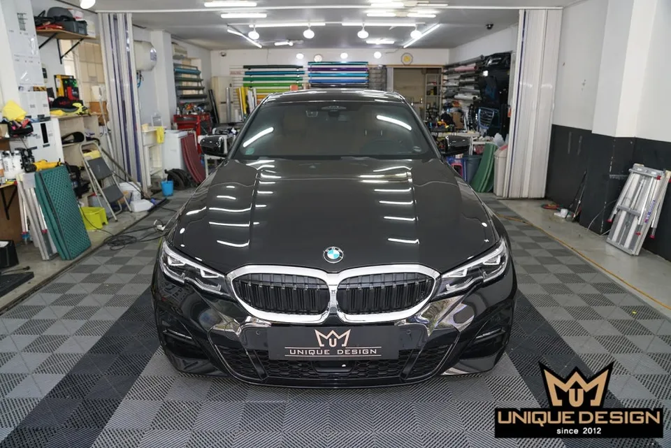 BMW 3 Seriesのガラスコーティング事例|韓国での施工例 施工写真 1-1