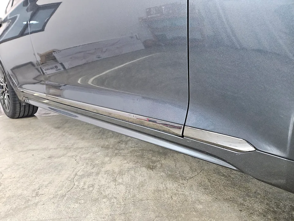 Genesis G70 vinyl wrap - Genesis G70 Vinyl Wrap Review: Chrome Delete Transformation photo 4