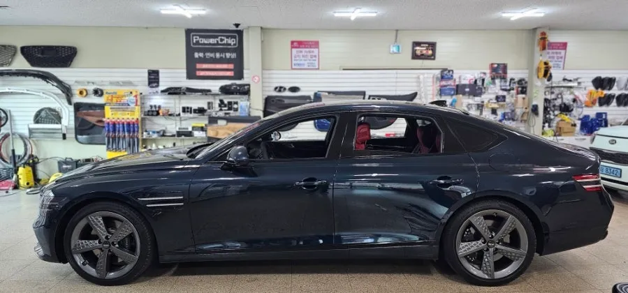 Genesis G80 RG3 vinyl wrap - Genesis G80 RG3 Vinyl Wrap Review — Cost & Results photo 5