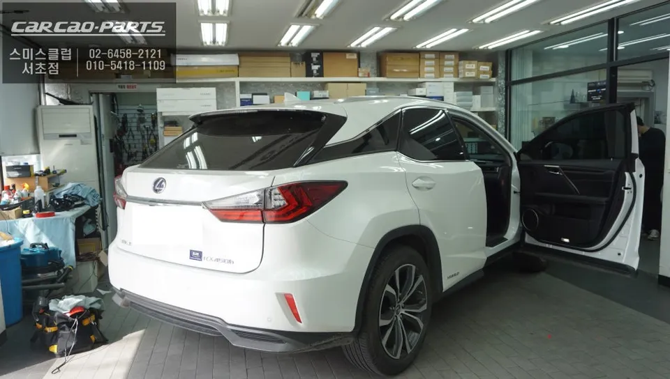 Lexus RX 450hのAndroid Auto・CarPlay取付事例 施工写真 4-2