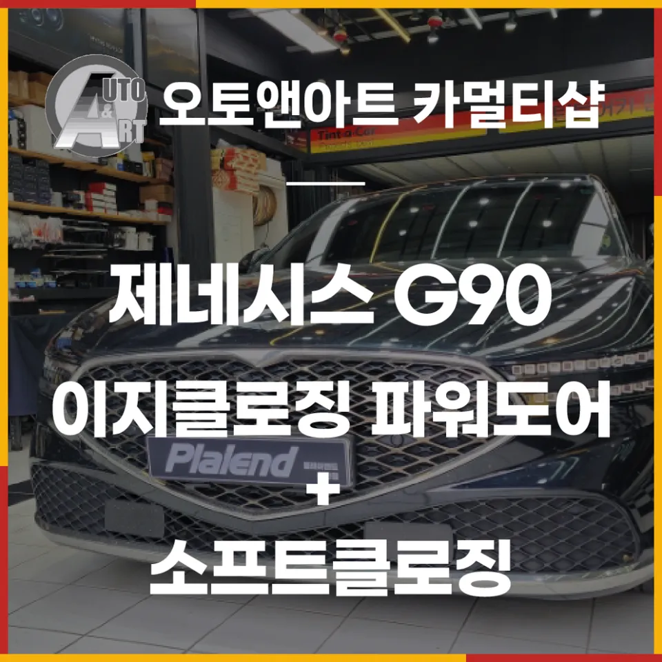 Genesis G90 oem options installation result