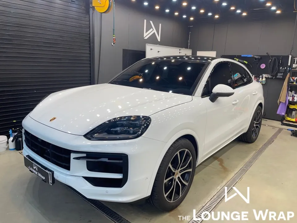 Porsche Cayenne Coupe Vinyl Wrap Review - Burgundy Elegance