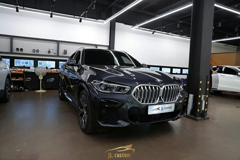 BMW X6 seat ventilation installation result