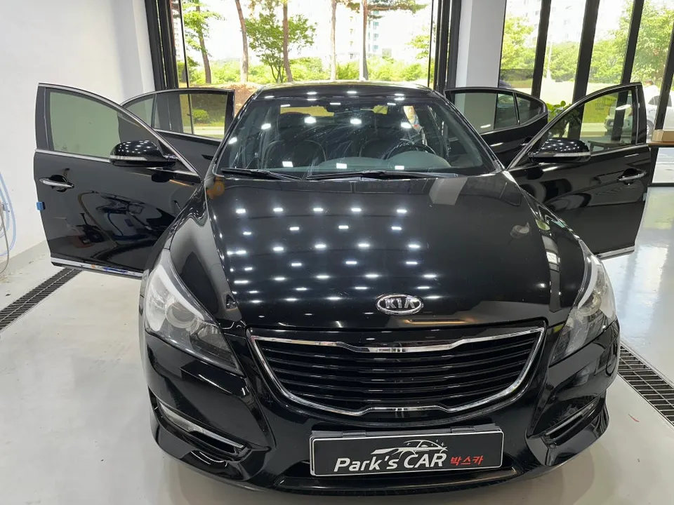 Kia K7のPPF施工事例|韓国での実例紹介 施工写真 3-1