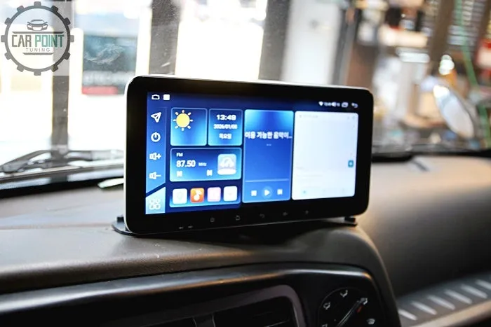 Hyundai PorterのAndroid Auto・CarPlay取付事例 施工写真 4-2