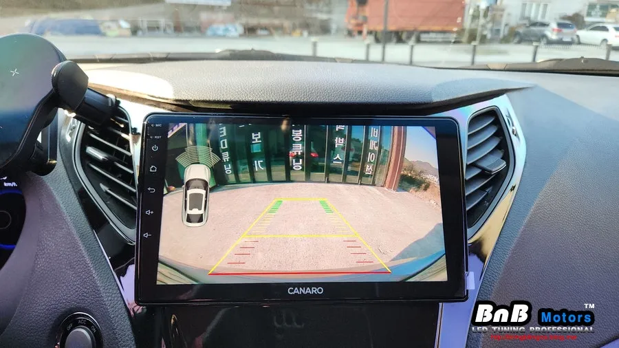 Hyundai Grandeur HGのAndroid Auto・CarPlay取付事例 施工写真 4-2