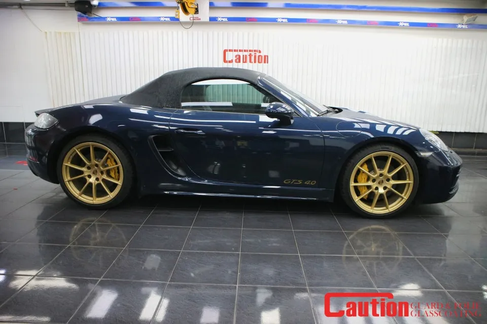 Porsche 718 Boxster GTS vinyl wrap - Porsche 718 Boxster GTS Vinyl Wrap Review: Cost & Results photo 3
