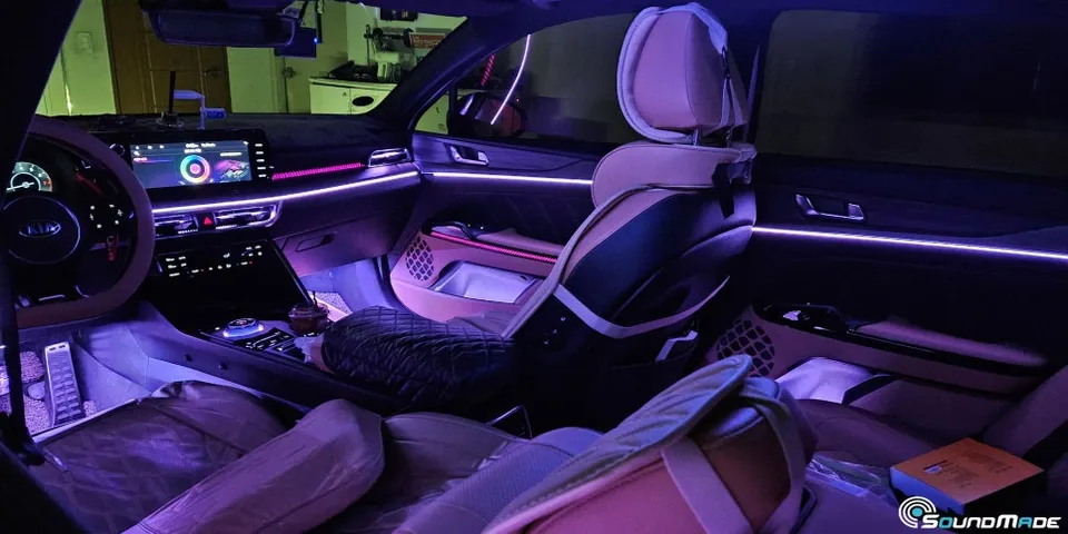 Kia K5 ambient lighting - Kia K5 Ambient Lighting Review — Cost & Results photo 2