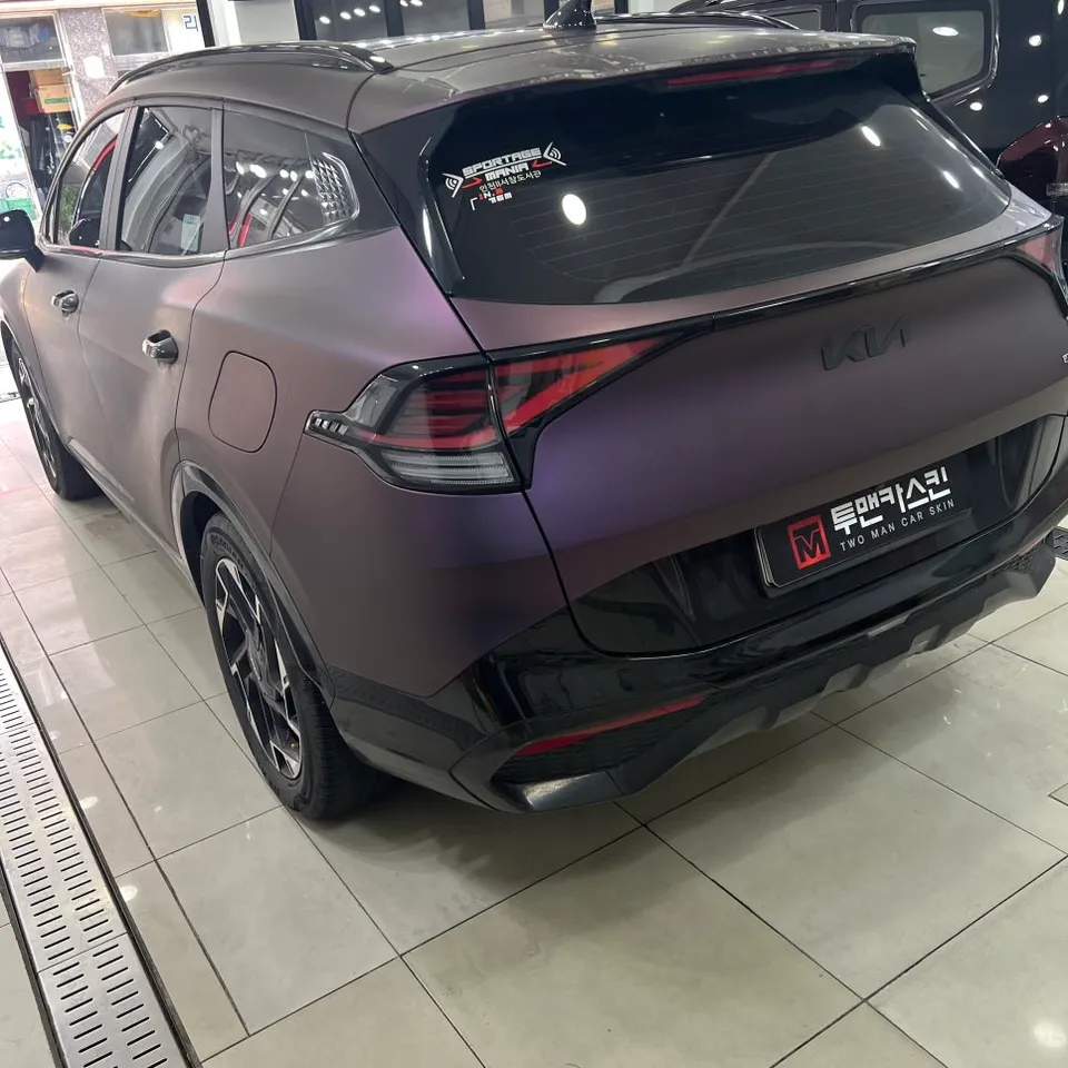 Kia Sportageのカーラッピング事例|費用目安・仕上がり 施工写真 2-2