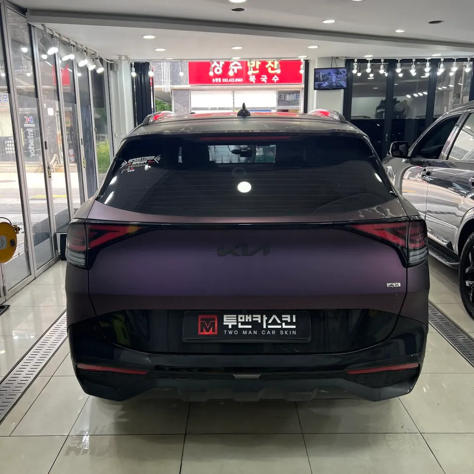 Kia Sportageのカーラッピング事例|費用目安・仕上がり 施工写真 3-2