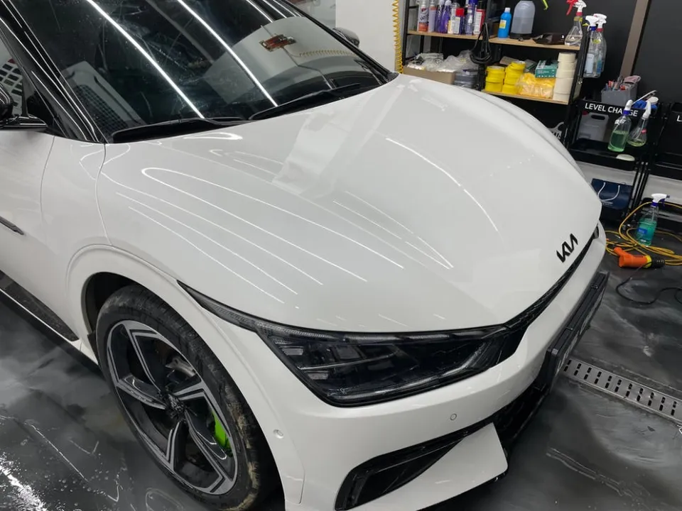 Kia EV6 PPF施工事例｜費用目安と仕上がり 施工写真 3-2