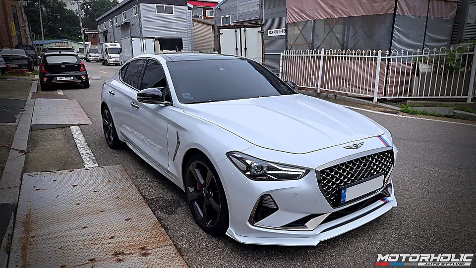 Genesis G70 body kit - Genesis G70 Body Kit Review: Cost & Installation photo 4