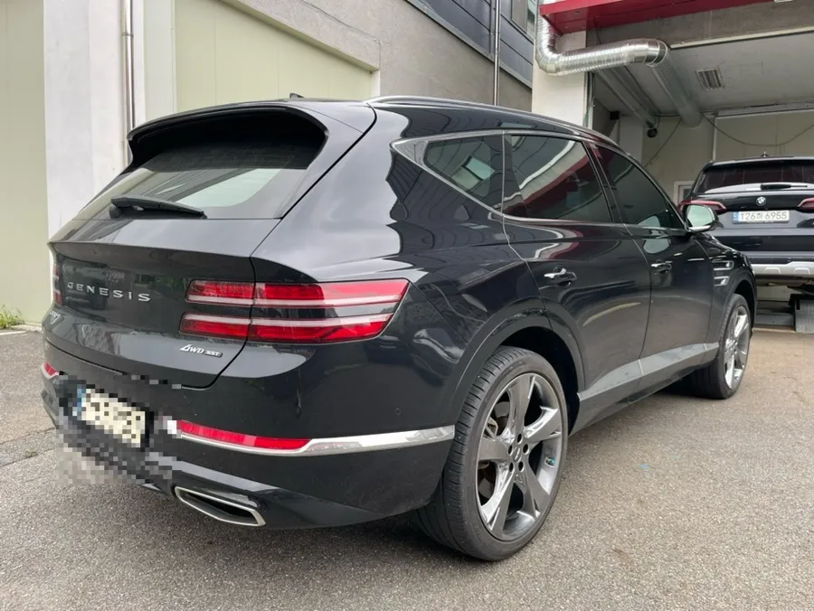 Genesis GV80 wheel repair - Genesis GV80 Wheel Refinishing Review — Gloss Black Transformatio photo 4