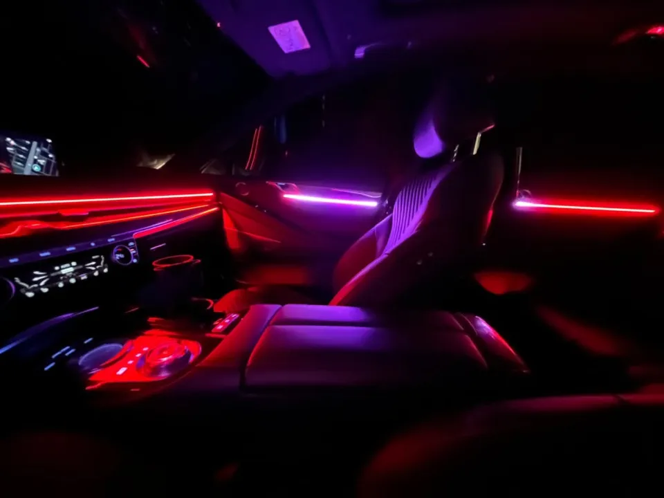 Genesis G80 RG3 ambient lighting - Genesis G80 RG3 Ambient Lighting Review — Cost & Upgrade photo 4