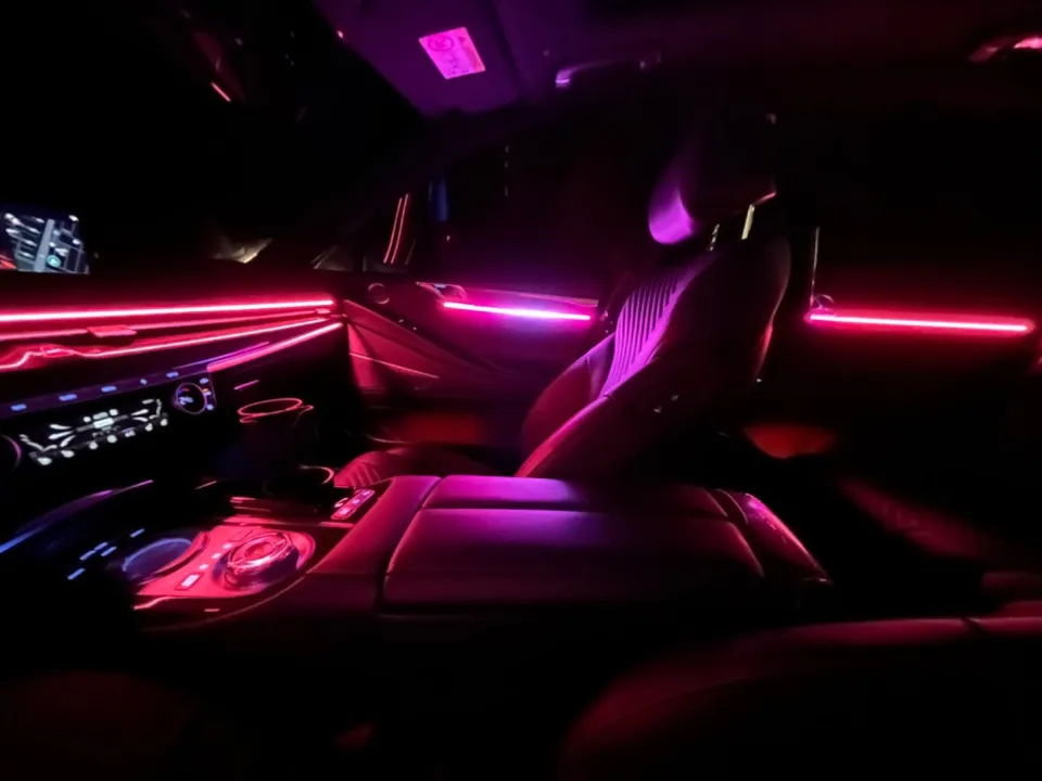 Genesis G80 RG3 ambient lighting - Genesis G80 RG3 Ambient Lighting Review — Cost & Upgrade photo 5