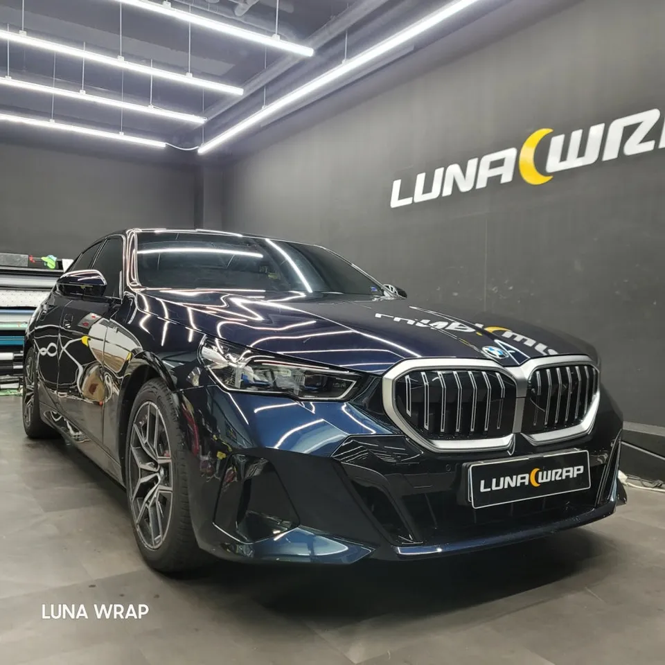 BMW 5 Series G60 PPF施工事例：費用目安と仕上がり 写真
