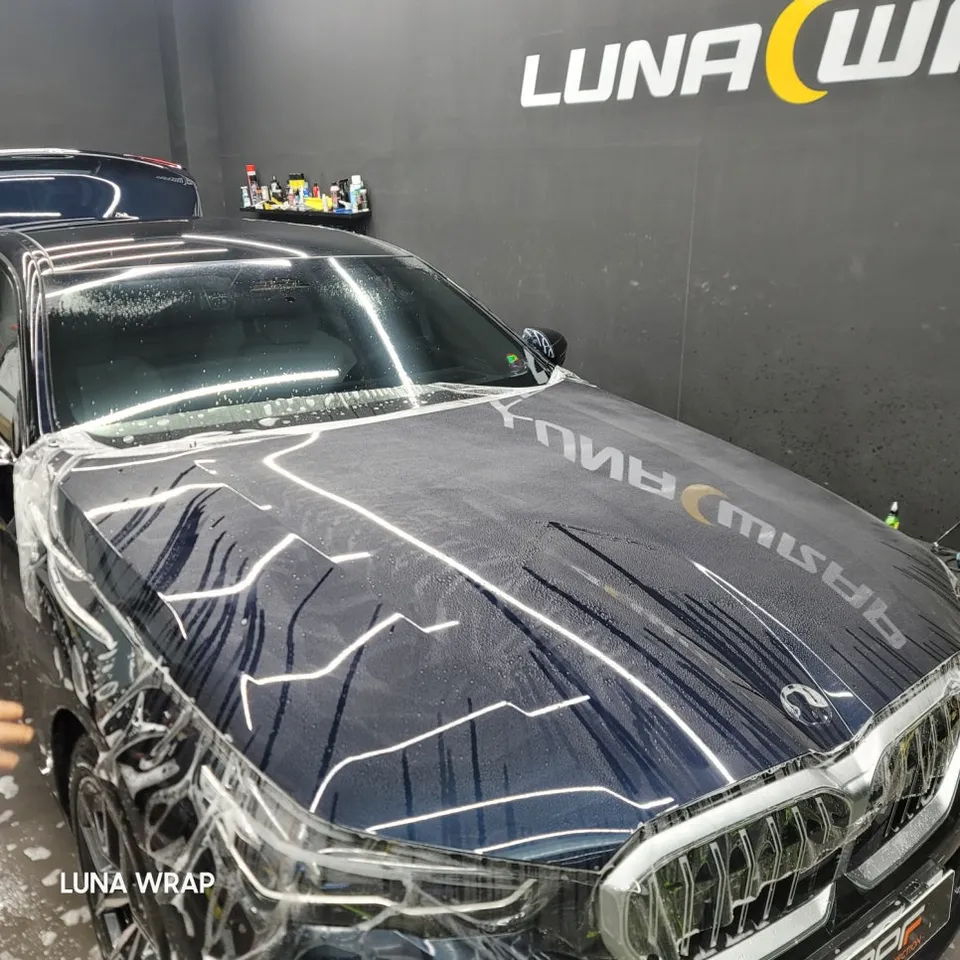 BMW 5 Series G60 PPF施工事例:費用目安と仕上がり 施工写真 3-2
