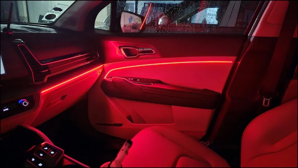 Kia Sportage NQ5 ambient lighting - Kia Sportage NQ5 Ambient Lighting Review: Cost & Results photo 4