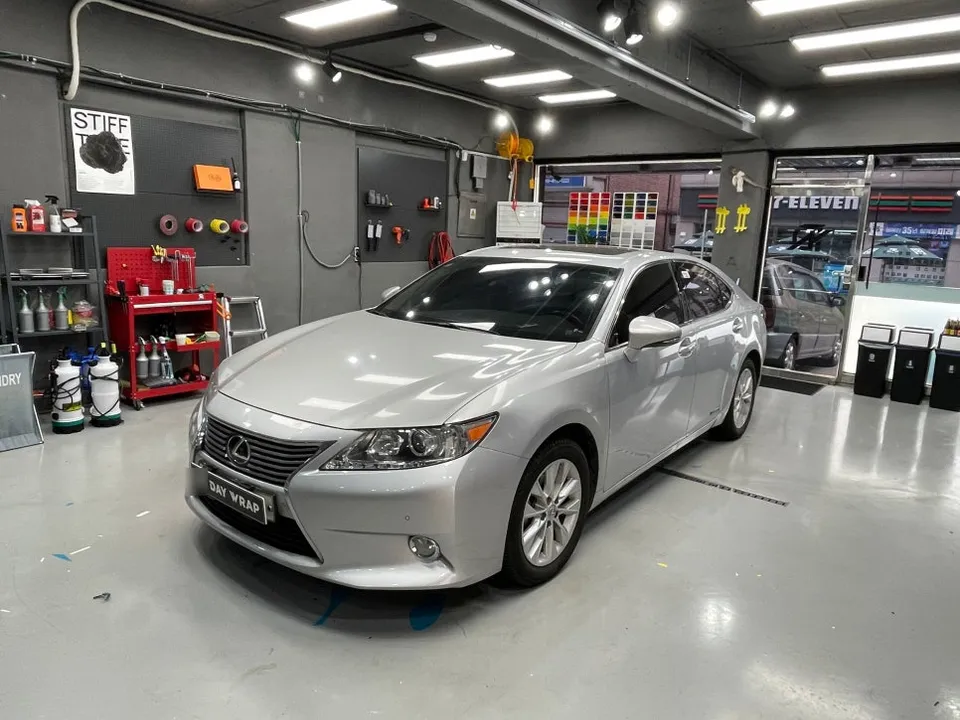 Lexus ES 300hのPPF除去事例|韓国での施工と注意点 施工写真 1-3