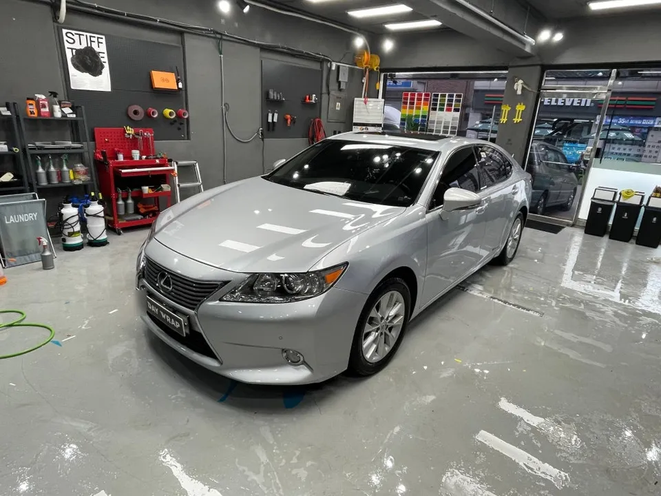 Lexus ES 300hのPPF除去事例|韓国での施工と注意点 施工写真 2-3