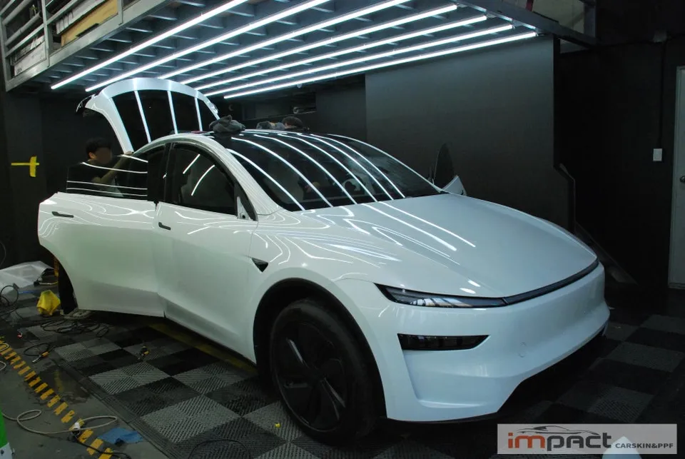 Tesla Model Y PPF施工事例|費用目安・仕上がり 施工写真 1-2