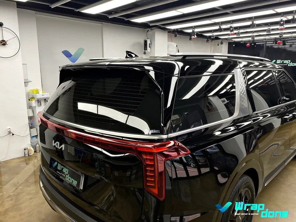 Kia Carnival KA4 vinyl wrap - Kia Carnival KA4 Vinyl Wrap Review — Cost & Results photo 5