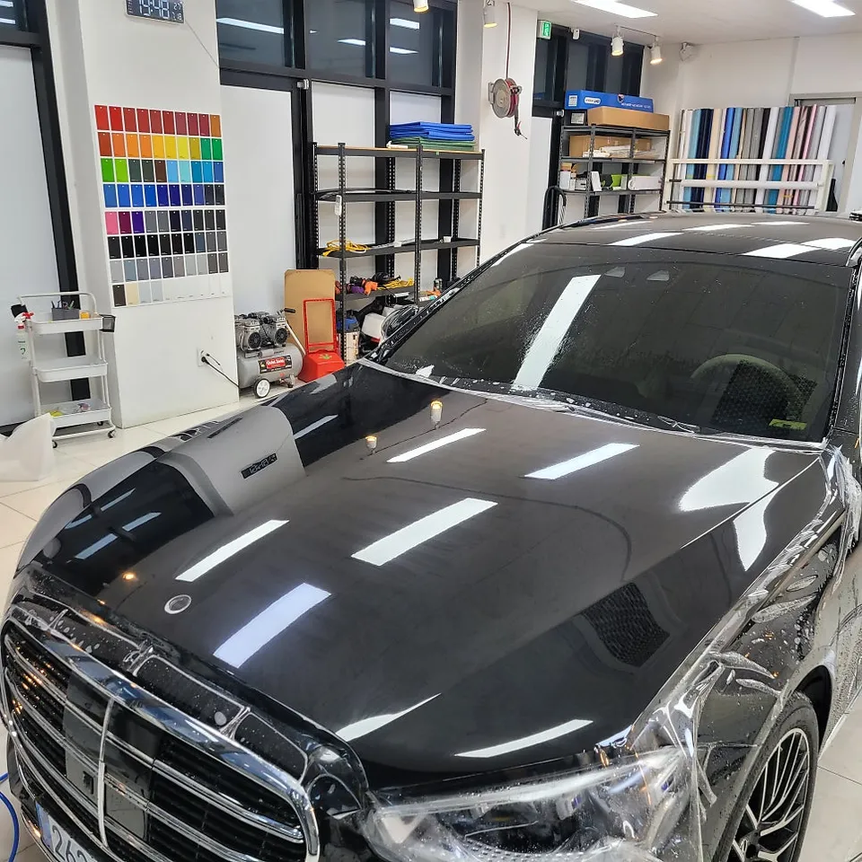 Mercedes-Benz S-Class PPF施工事例｜韓国での実例紹介 施工写真 3-2
