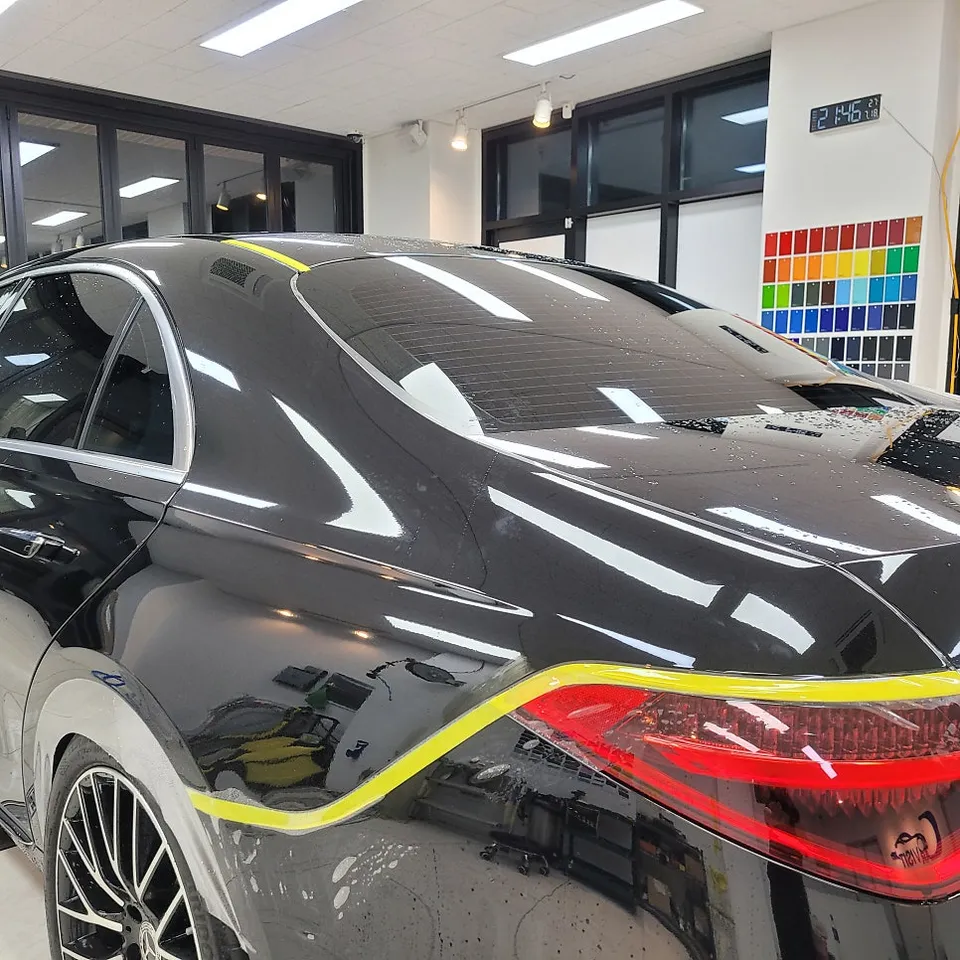 Mercedes-Benz S-Class PPF施工事例｜韓国での実例紹介 施工写真 2-3