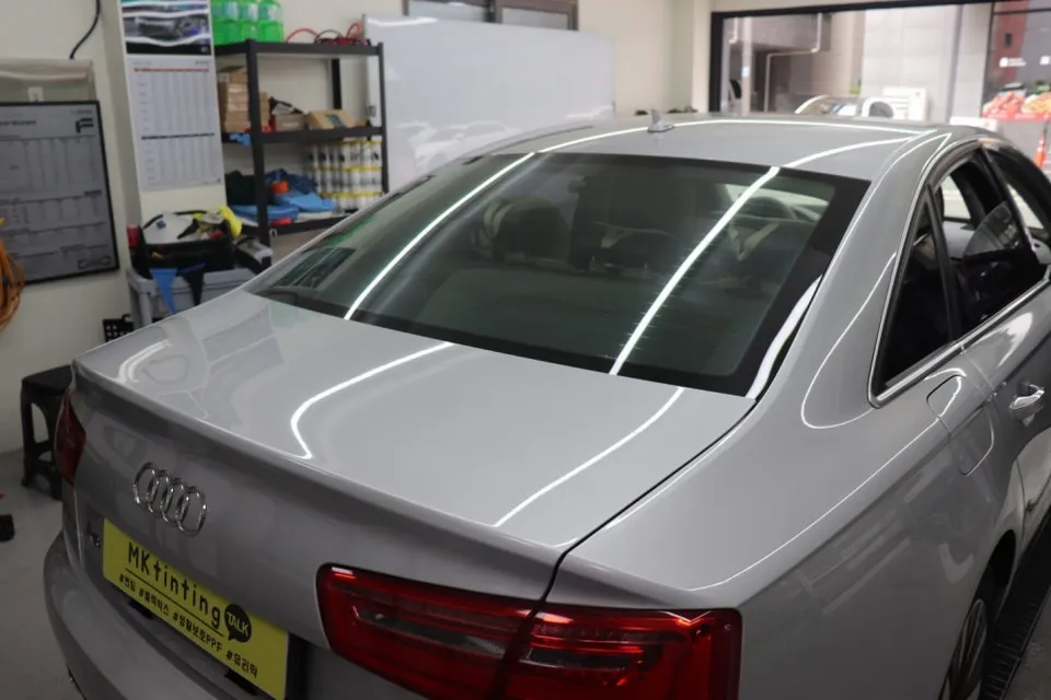 Audi A6のカーフィルム施工事例｜費用目安・仕上がり 施工写真 3-1
