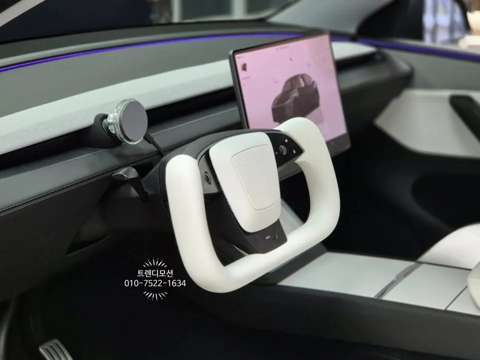 Tesla Model Y steering wheel - Tesla Model Y Steering Wheel Customization Review photo 5