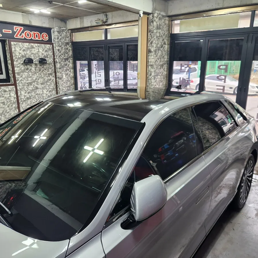 Hyundai Grandeur GN7 vinyl wrap - Hyundai Grandeur GN7 Roof Wrap Review — Cost & Results photo 4